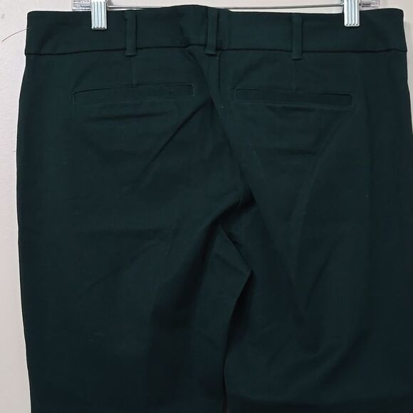NWT NY&CO The Audrey pant Size 10 Dark Green Slim LEG WOMENS WORK - Picture 5 of 8